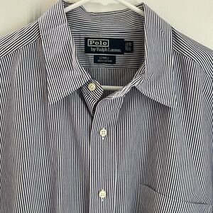 Polo Ralph Lauren Shirt Men’s striped button down -17-35